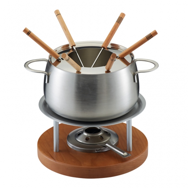 Fleischfondue Set Zermatt 15 cm | 2.0 l | BOX | grau